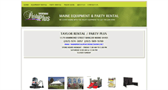 Desktop Screenshot of maineequipmentrental.com